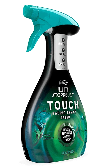 Fresh Scent Touch-Activated Fabric Spray