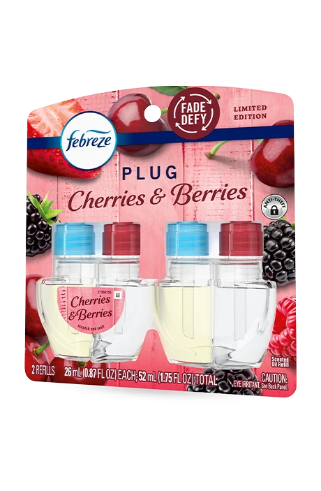 Febreze plug cherries and berries PACK
