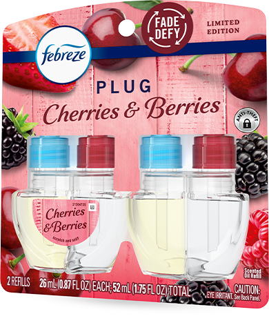 Febreze plug cherries and berries PACK