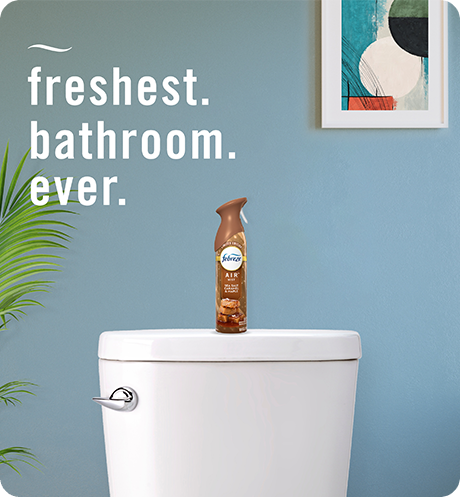 AIR Sea Salt Caramel & Maple freshest bathroom ever.