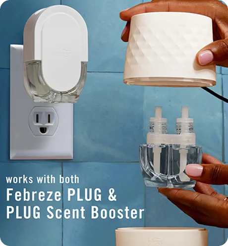 Works with both Febreze Plug and Febreze Scent Booster. 