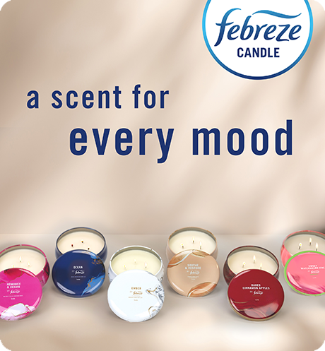 Candle, a scent for every mood.
