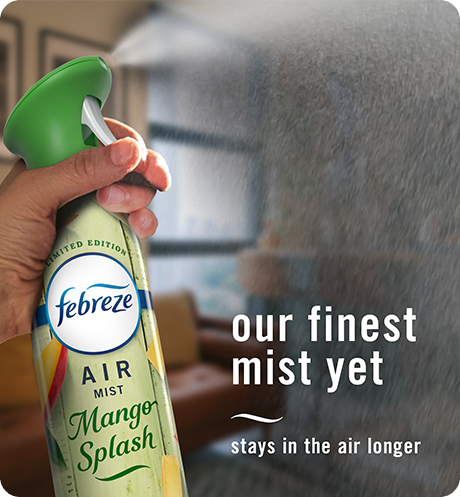 Air mango splash. Our finest mist yet.