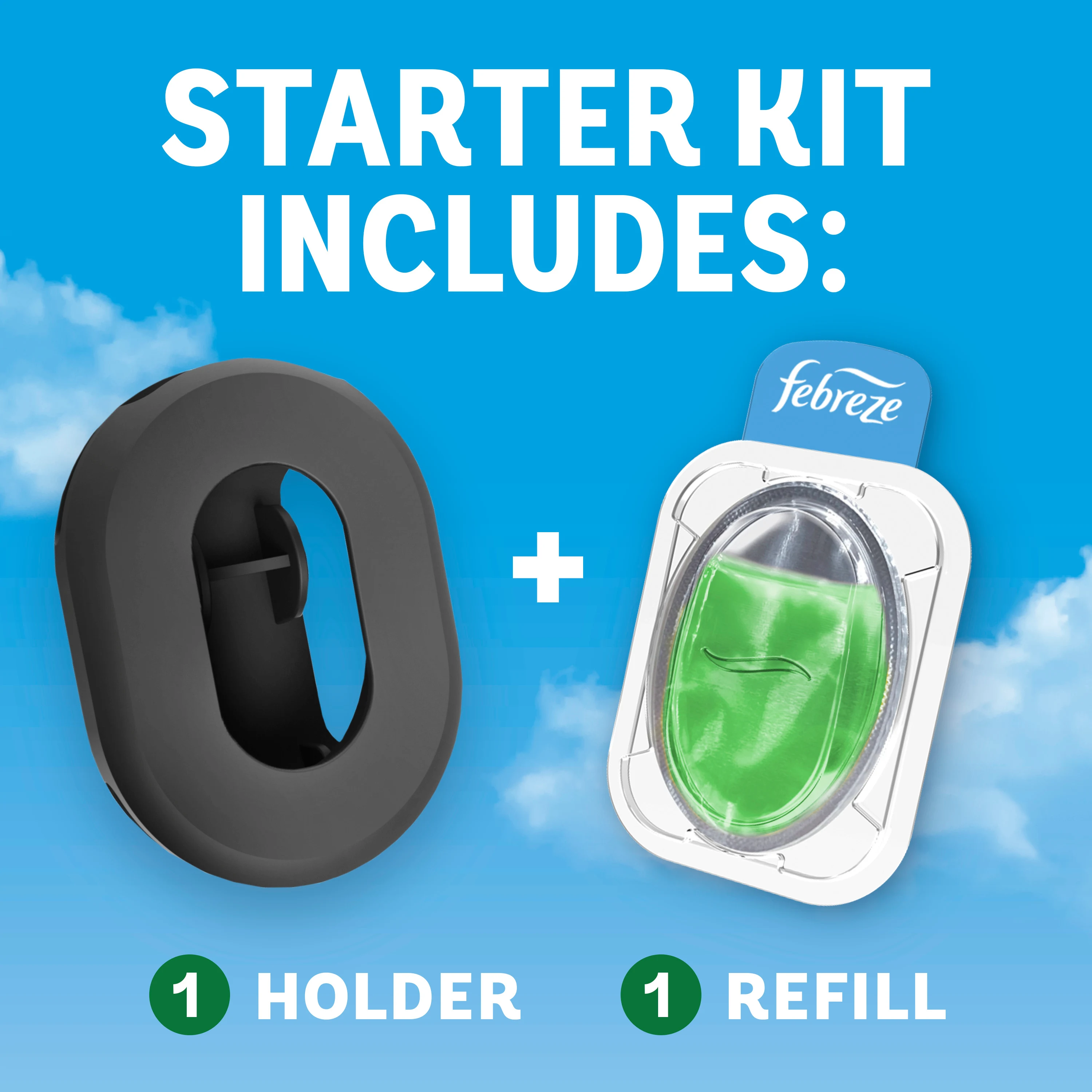 4 INCLUDED Gain 1 holder+1refill 4