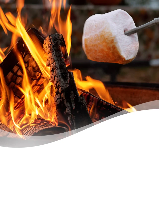 Campfire Marshmallow Scented Car Freshener