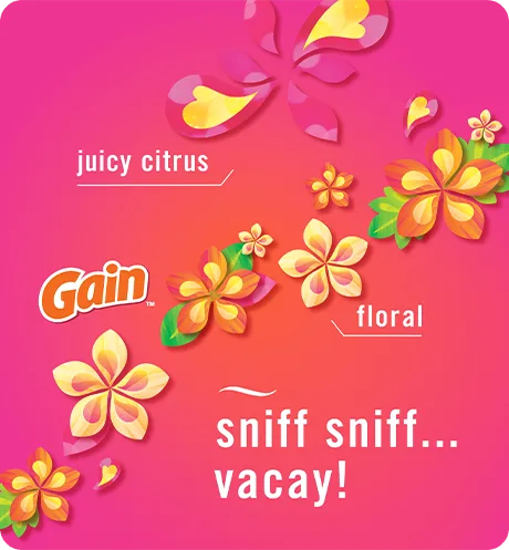 Sniff sniff...vacay! Juicy citrus, floral.