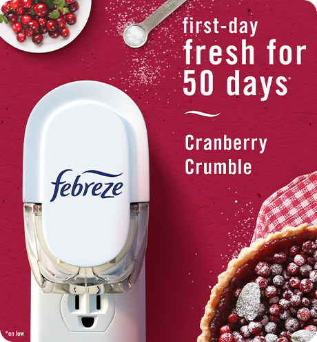 Plug Cranberry Crumble first-day fresh for 50 days.