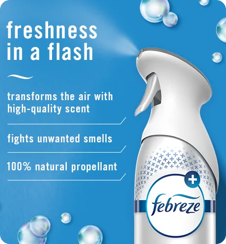 Air musty odor fighter freshness in a flash. Transforms the air with high-quality scent. Fights unwanted smells. 100% natural repellant.
