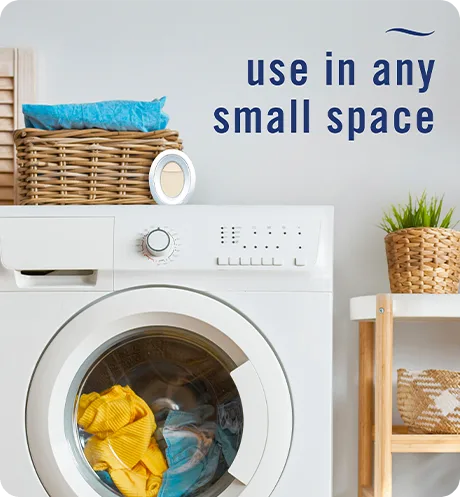 Bathroom Warm Ocean Breeze use in any small space