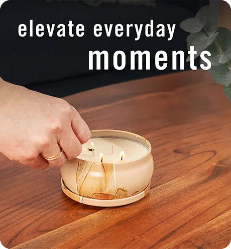 Candle, elevate everyday moments.