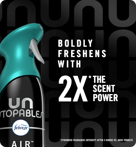 Boldly freshens with 2x the scent power, stronger fragrance intensity after 3 hours vs. base Febreze