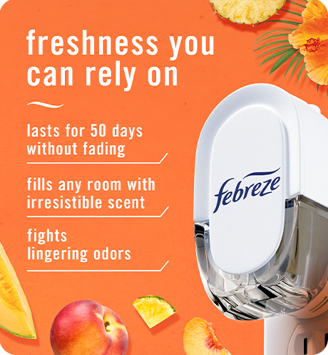 Plug Hawaiian Aloha freshness you can rely on. Lasts for 50 days without fading. Fills any room with irresistible scent. Fights lingering odors.