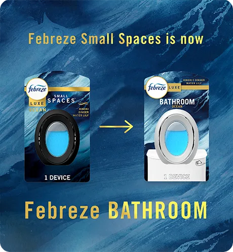 Bathroom Ocean Febreze Small Spaces is now Febreze Bathroom