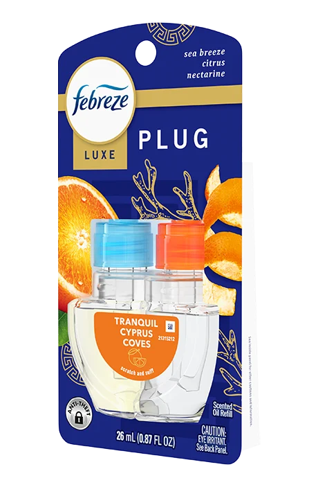 Febreze plug juicy-tranquil cyprus coves PACK