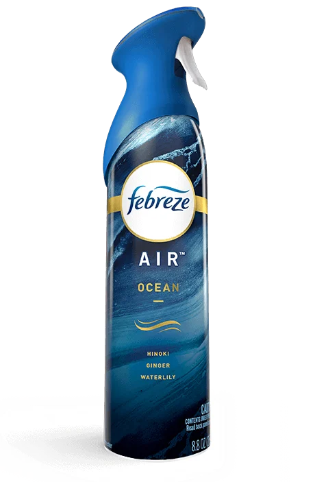 Febreze Air Linen/Gain/ Lemon/Ocean, 4 x 250 g