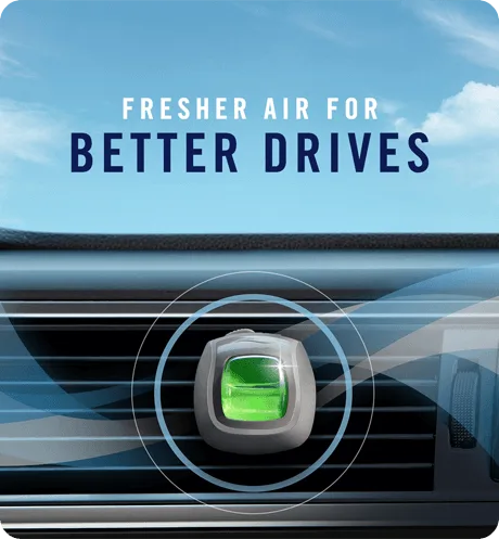 Febreze Car Air Freshener, Set of 5 Clips, Gain Island Fresh and Original  Gain Scent