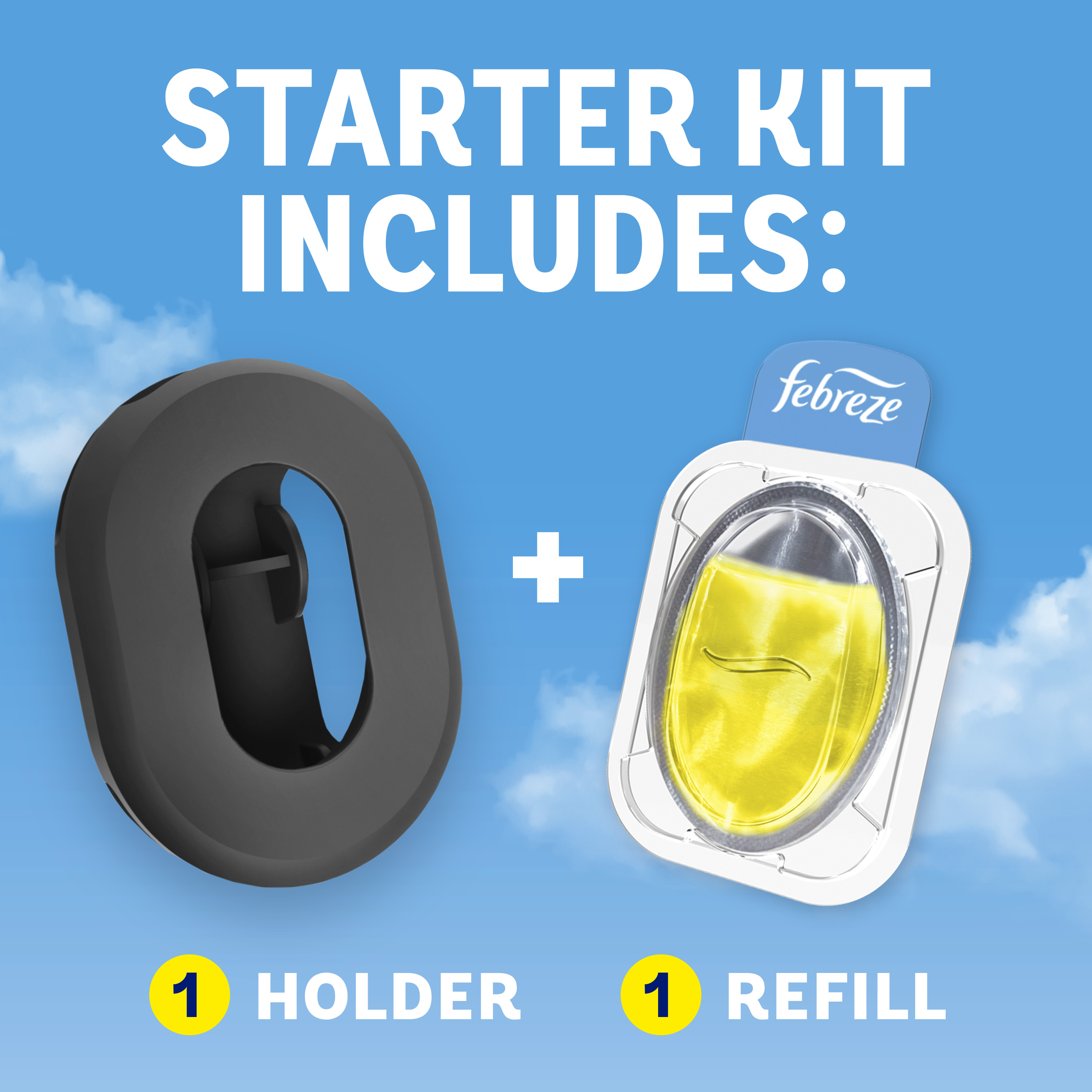 4 INCLUDED lemon 1 holder+1refill 4