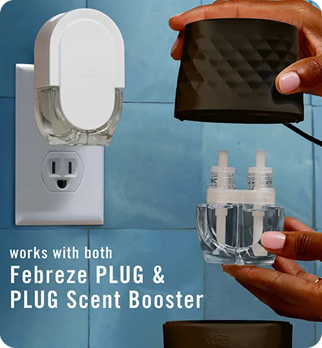 Works with both Febreze PLUG & Plug Scent Booster