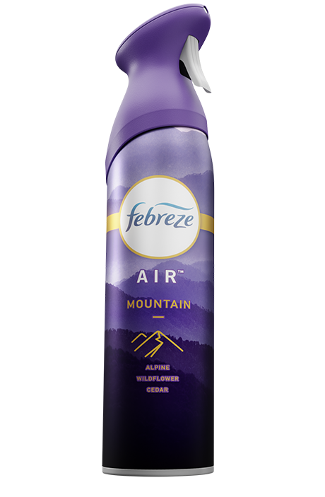 Febreze Air Mist Air Freshener Vanilla and Mongolia Scent 101oz. Pack of 3