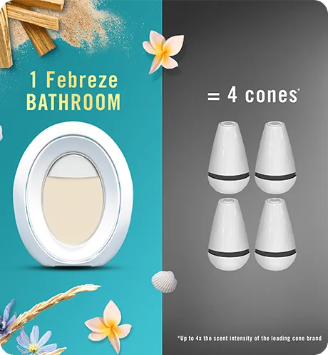 Febreze BATHROOM Warm Ocean Breeze