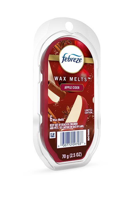 Febreze Wax Melts Linen and Sky 6 Melts Each (Pack of 3) 18 Melts