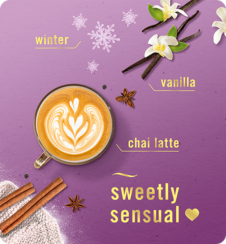 Cuddle Weather sweetly sensual, winter, vanilla, chai latte.