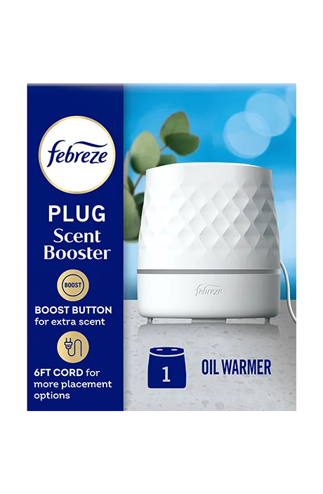 Product shot Plug Scent Booster warmer - white