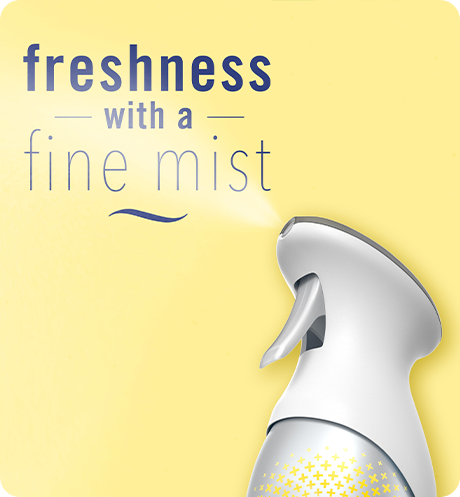 Air Kitchen Odor Fighter freshness with a fine mist.