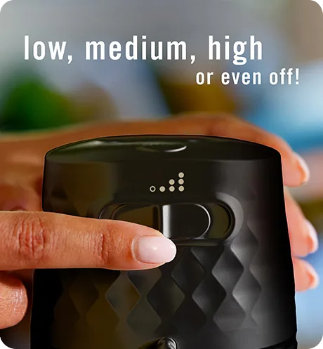 Low, medium, high or even off!