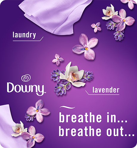 Downy Calm: laundry, lavender, breathe in...breathe out...