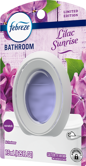 Bathroom lilac sunrise product shot