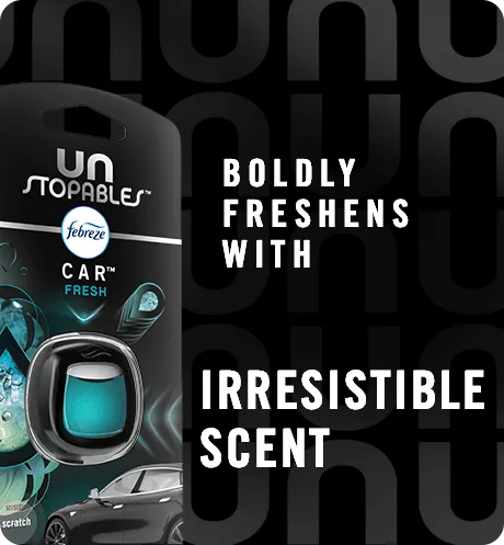 Boldly freshens with irresistible scent