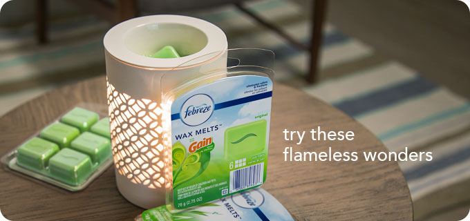 learn how to use Febreze Wax Melts