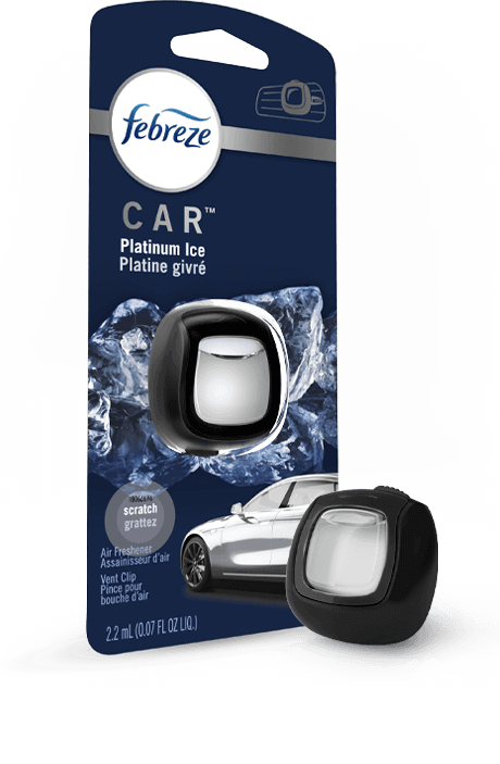 Febreze AUTO Air Freshener Vent Clip New Car Scent, 2 pk - City Market