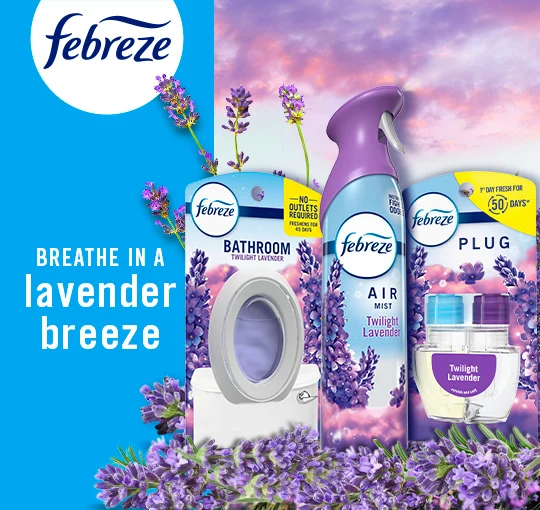 Breathe in a lavender breeze