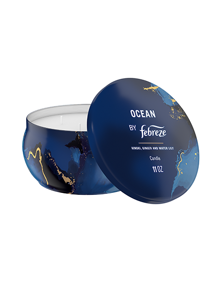 Ocean candle product shot