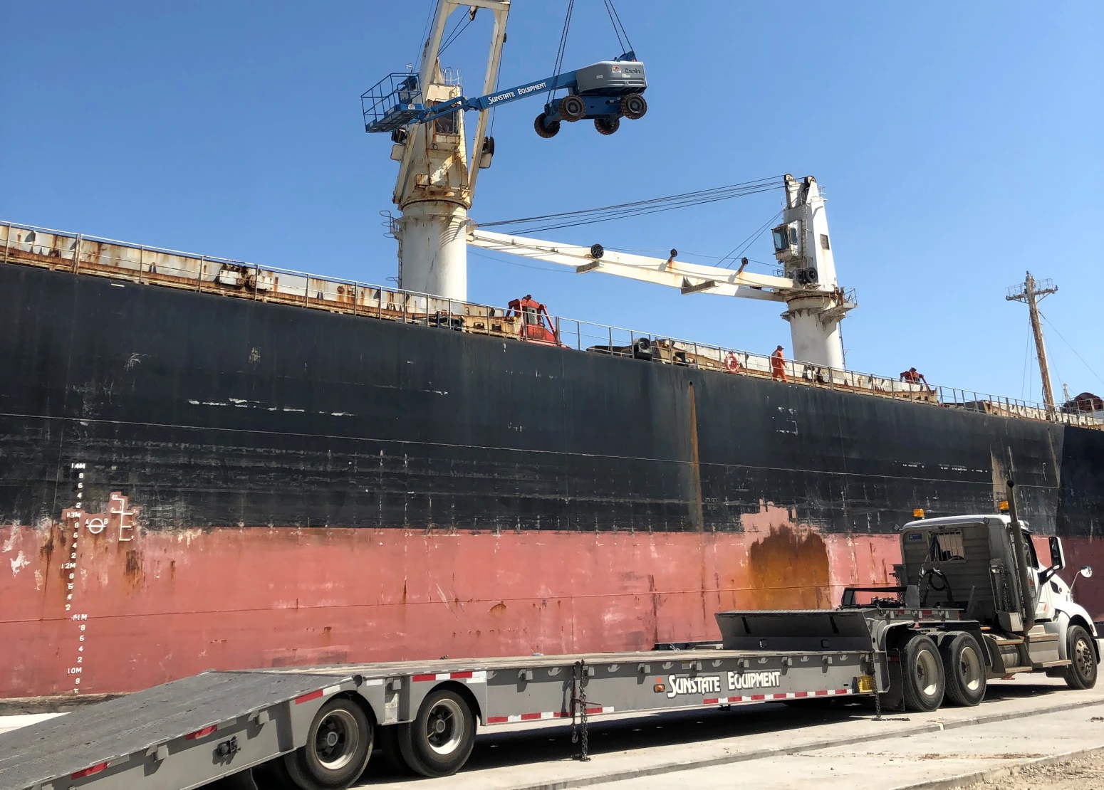 Port of Houston boom delivery