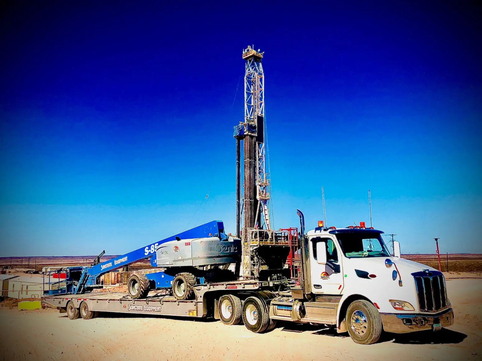 Delivery to oil rig in New Mexico