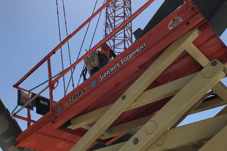 aerial equipment scissor lifts for rent