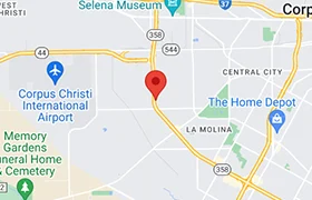 Corpus Christi, TX Map