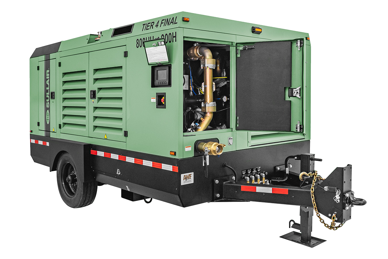 Towable Diesel Air Compressors: 750 CFM