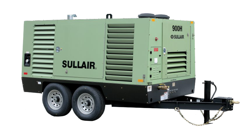 Towable Diesel Air Compressor: 900 CFM