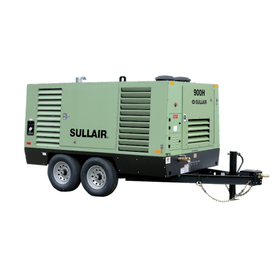 Towable Diesel Air Compressor: 900 CFM