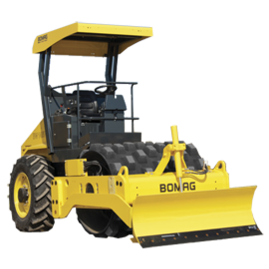 54-Inch Ride-On Single Drum Roller