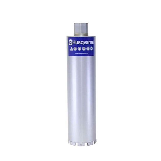Diamond Core Drill Bit: 4 in.