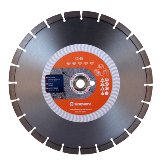 Diamond Concrete/Asphalt Wet/Dry Saw Blade: 16 in. x 1 in.