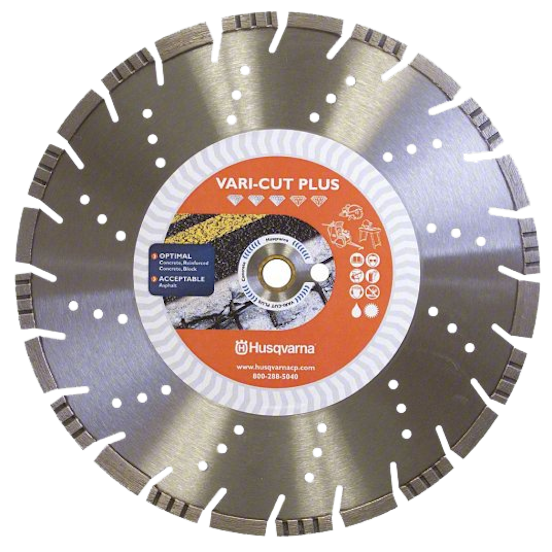 Diamond Concrete Wet Saw Blade: 18 in. x 1 in.
