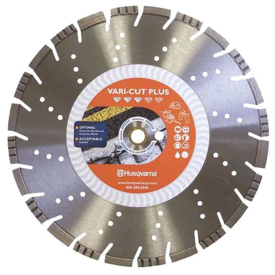 Diamond Concrete Wet Saw Blade: 18 in. x 1 in.