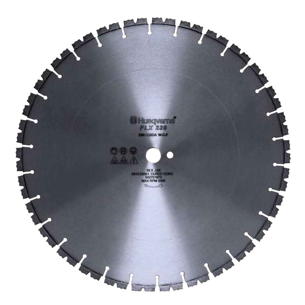 Diamond Concrete/Asphalt Wet/Dry Saw Blade: 20 in. x 1 in.
