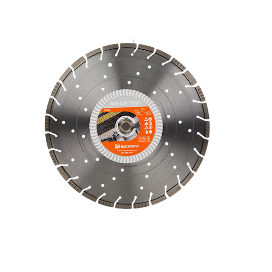 Diamond Asphalt Wet Saw Blade: 18 in. x 1 in.